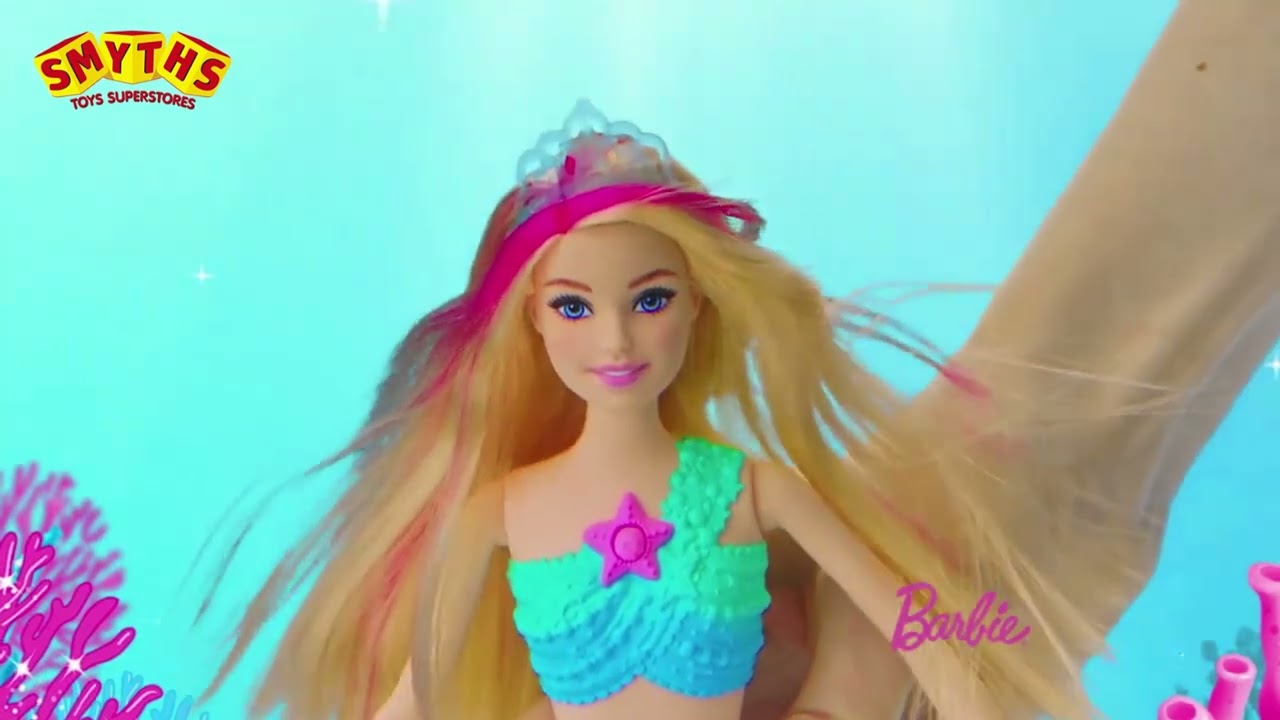 Barbie Dreamtopia Zauberlicht Meerjungfrau Puppen - Smyths Toys Superstores  DE - YouTube