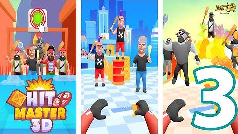 Hit Master 3D: Knife Assassin  - Walkthrough Part 3 - Gameplay IOS & Android