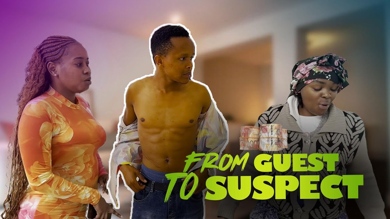 Nimetembea huku pesa ikapotea 😂 From Guest to Suspect🤦‍♂️😂 @MAMA_MORINI @Trisha_Khalid