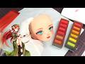 【Touhou project】 Meiling DOLL MAKE 『東方project』紅 美鈴ちゃんのドール作ってみた！！
