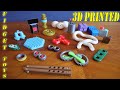 20 Fidget Toys 3D Printed