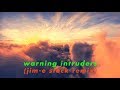 Rostam Warning Intruders Jim E Stack Remix Official Visualizer