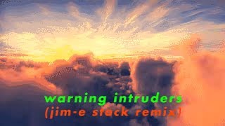 Video thumbnail of "Rostam - "Warning Intruders" (Jim-E Stack Remix) [Official Visualizer]"