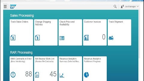 SAP RAR 1 1   Using SAP Fiori to Improve Usability and Efficiency