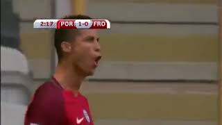 Ronaldo Amazing Volley Goal Vs Faroe Islands