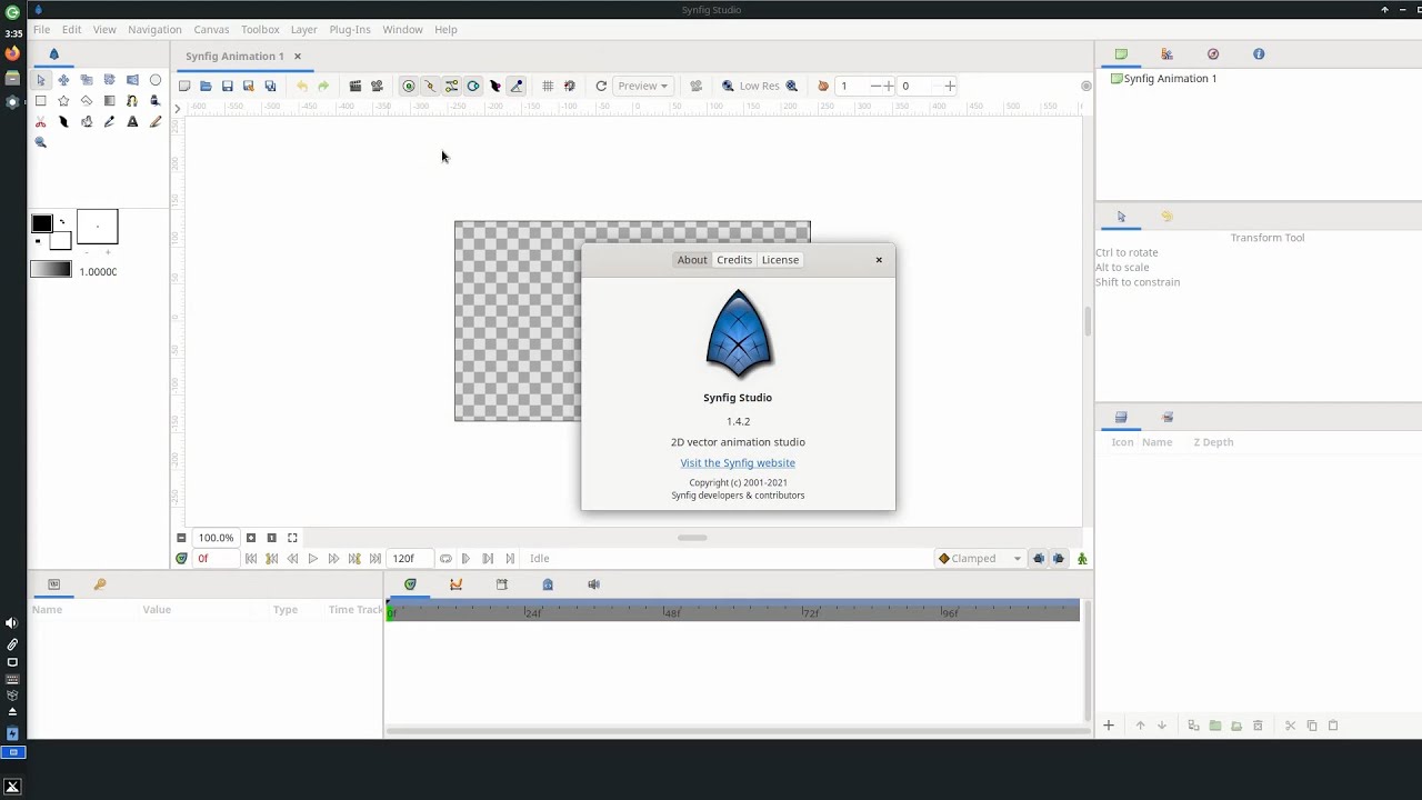 How to install Synfig Studio on MX Linux 21.3 - YouTube