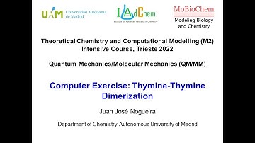 Computer Exercise:  QM/MM MD and Umbrella Sampling
