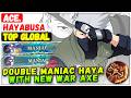 Double Maniac Hayabusa With New War Axe [ Top Global Hayabusa ] Ace. - Mobile Legends Build