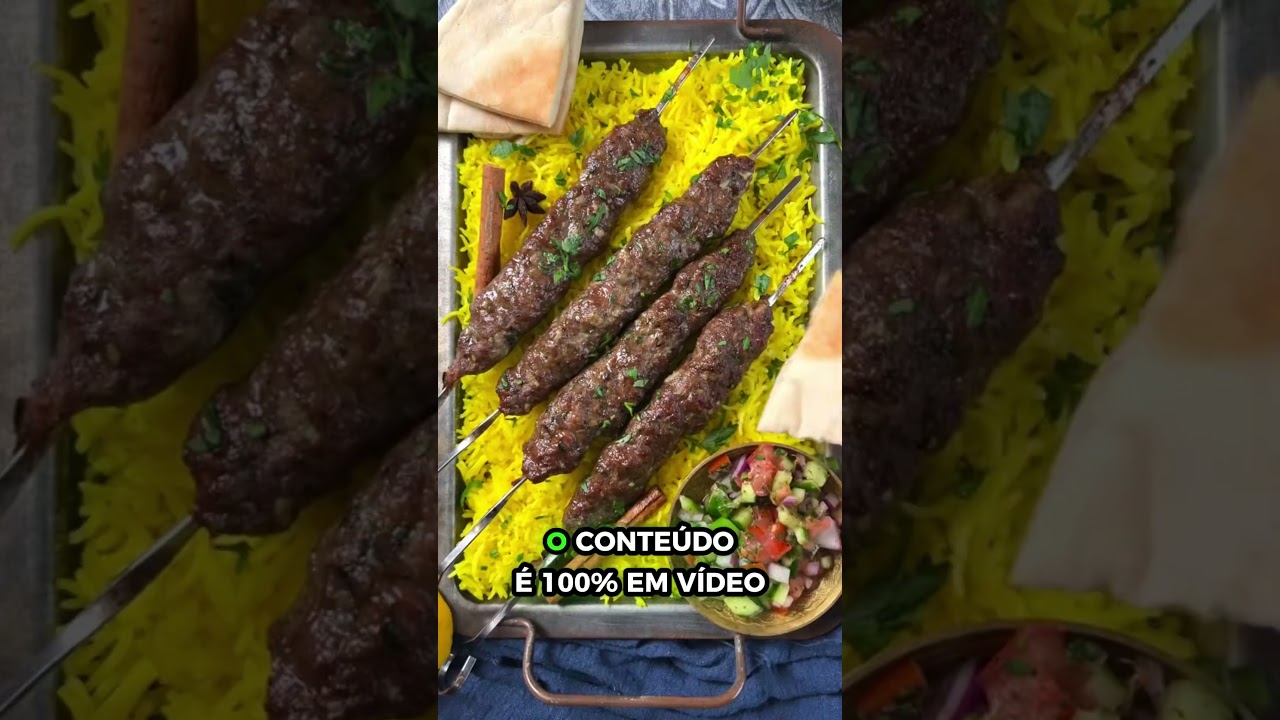 Comida árabe que vende muito | link na bio
