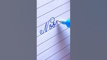 Noble.  || Comment your name..|| #viral  #cursive #cursive-handwriting #shorts