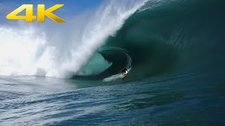 🔴4K RAW UNEDITED TEAHUPOO - Sit in the Channel and SEE WHAT WE SEE!🌊