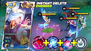 ALICE TRUE DAMAGE HACK BUILD!? 😱 ONE-SHOTTING ENEMIES IN SOLO RANK | MLBB 2026 screenshot 3