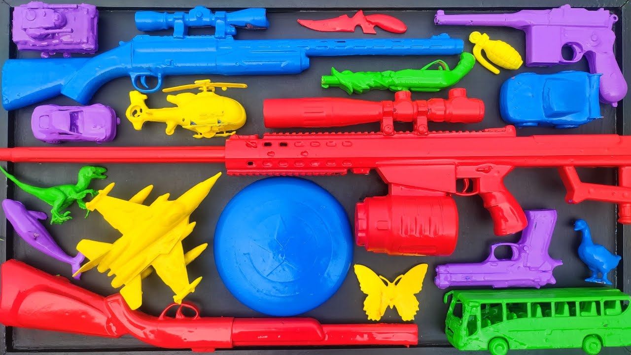 Membersihkan Sniper Rifle, Shotgun, Ak47, Glock Pistol, Tank, Benelli M4, Laser Gun, Eps 279