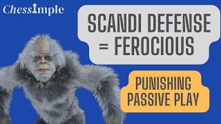 Scandinavian Defense is Very Ferocious Against Pedestrian Play |  5. h3 variation | Scandi = Beast