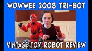 WowWee 2008 TriBot Vintage Toy Robot Review