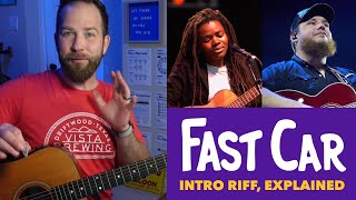 "Fast Car" Riff, Explained - From Simple to Advanced (Tracy Chapman / Luke Combs)