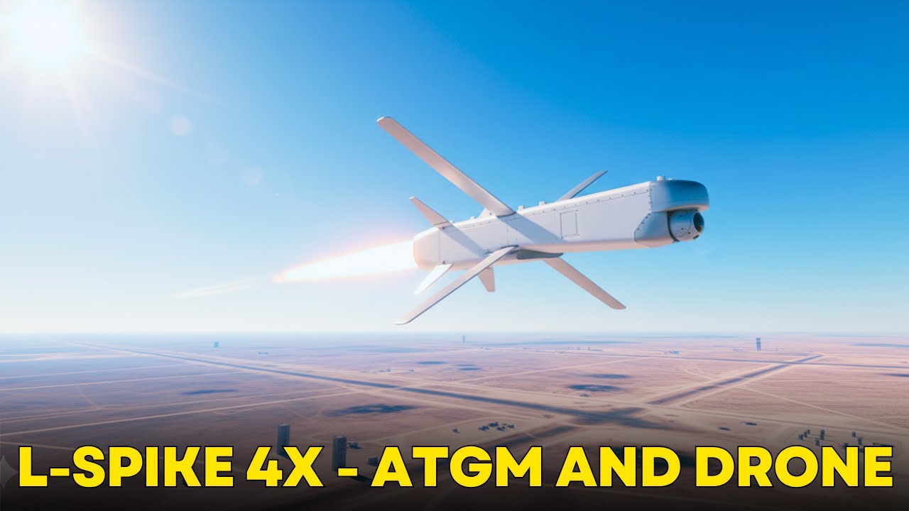 L-SPIKE 4X — ПТУР и беспилотник