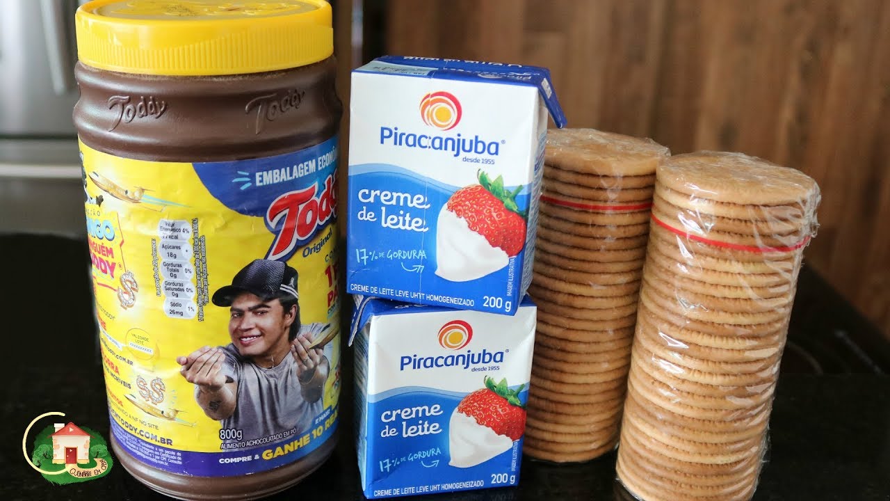 SOBREMESA COM 3 INGREDIENTES EM 2 MINUTOS