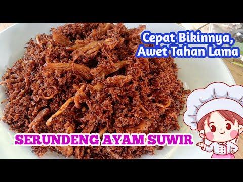 Resep Dendeng Ragi Ayam Suwir