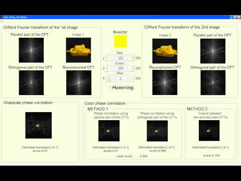 Color phase correlation: a demo
