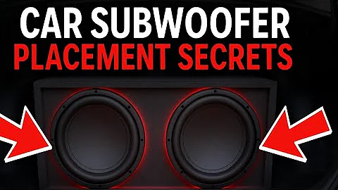 6 Car Subwoofer Placement Secrets for Maximum Bass!