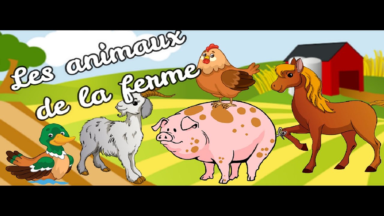 Les animaux de la ferme pour les enfants - YouTube