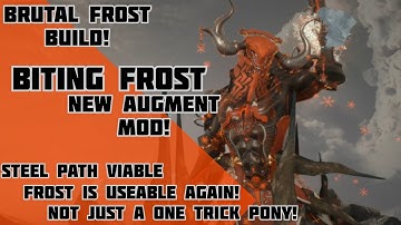 Warframe Frost Biting Frost Build