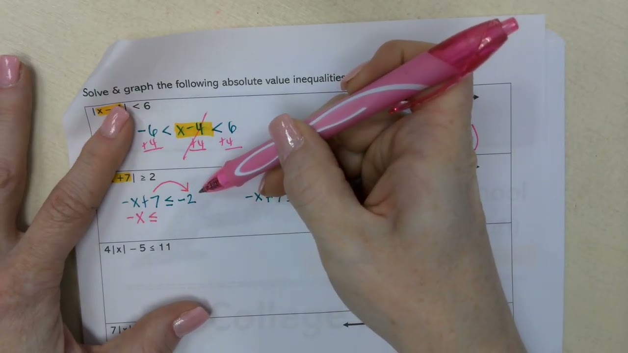 1.14.2026 - DE College Algebra Notes