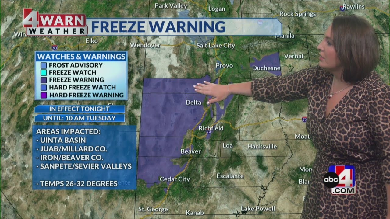 Warmer weather on the way statewide - YouTube