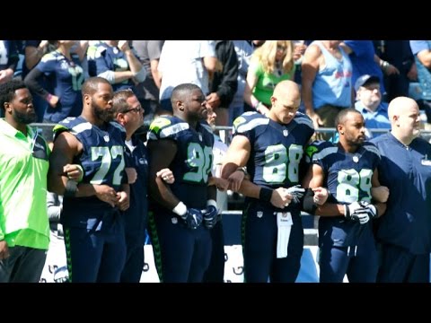 nfl protesting anthem