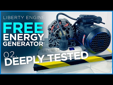 Free Energy Generator. We Put This Infinite Energy Engine To Test.  | Liberty Engine #2