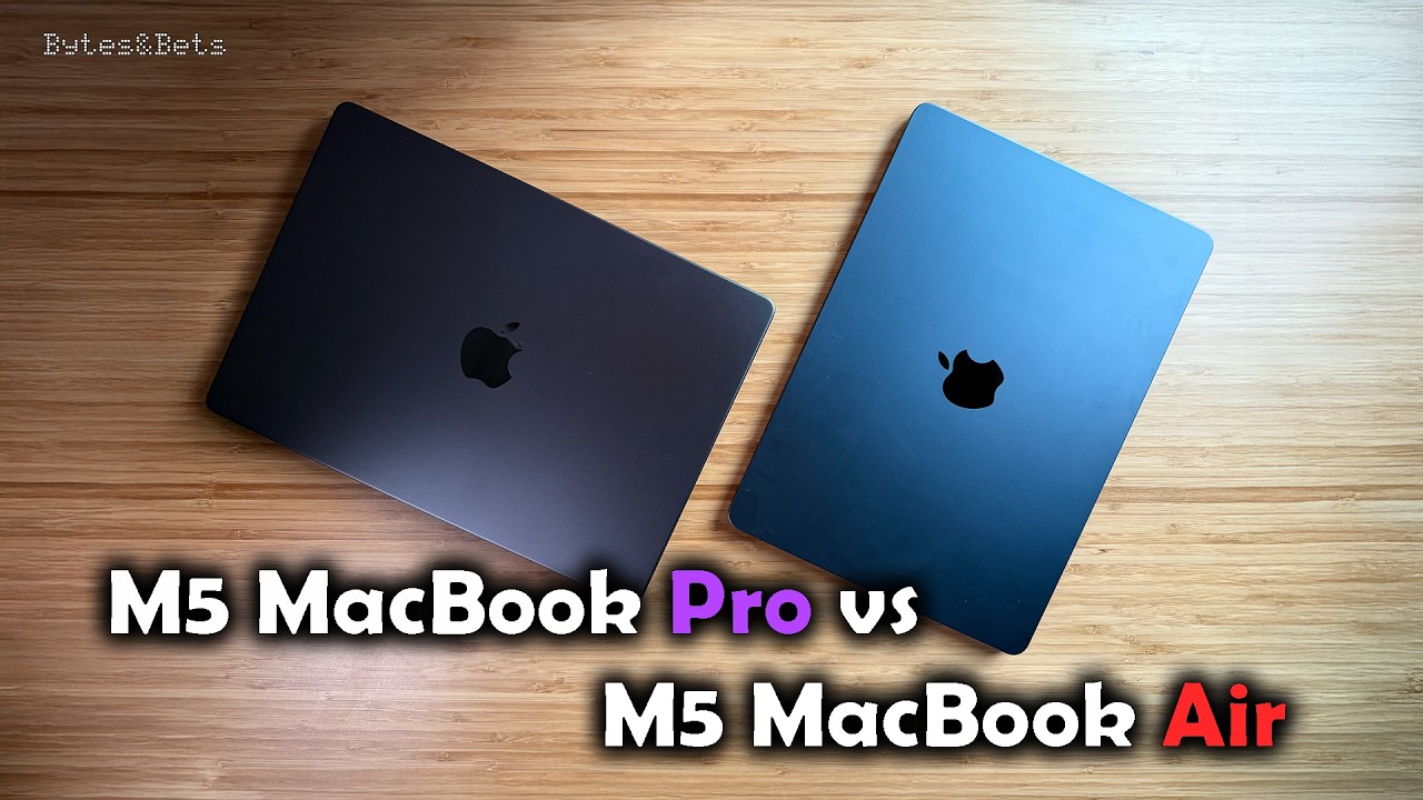 MacBook Air M5 vs MacBook Pro M5: Which Should You Buy? - YouTube