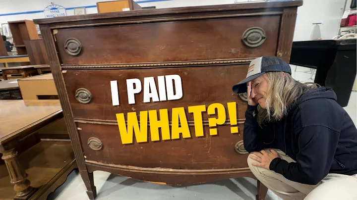 Turning a $15 Thrifted Dresser Into a $$$ Masterpiece thumbnail