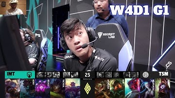 IMT vs TSM | Week 4 Day 1 S13 LCS Summer 2023 | Immortals vs TSM W4D1 Full Game (ESS Reacts)