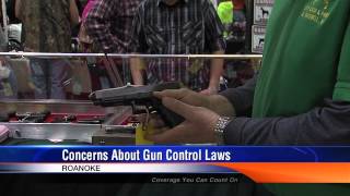 Roanoke Gun Show Draws Record Crowd Concerns Over Gun Laws