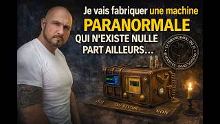 Je vais fabriquer une machine paranormale qui n’existe nulle part ailleurs…