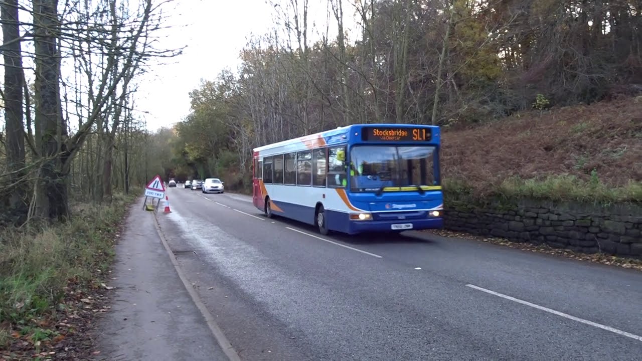 Stagecoach Sheffield 35232 heads along Middlewood Road North with a SL1