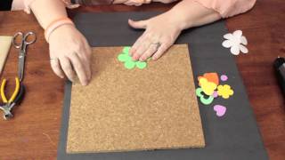 How to Use Cork Board for In-Home Decor : Crafty Decorating Tips Noticias