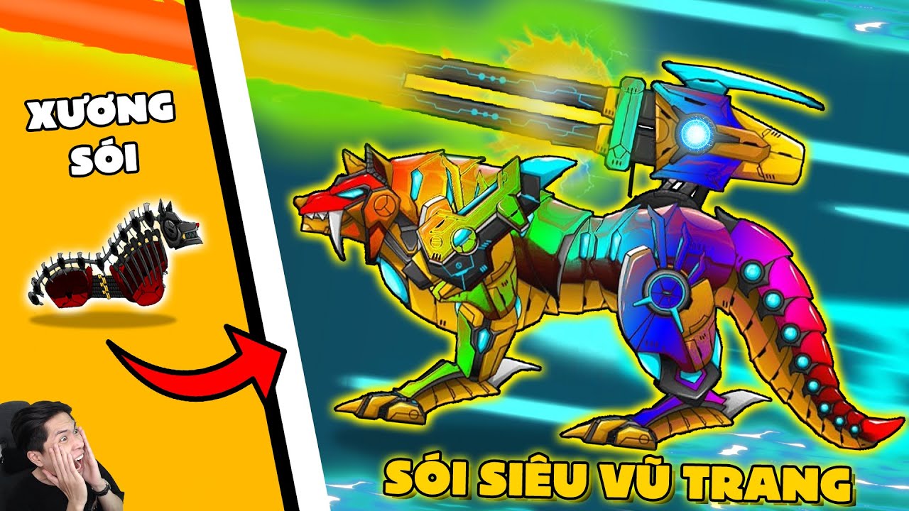 PobbRose Nâng cấp BỘ XƯƠNG thành SIÊU SÓI MÁY !!! (PobbRose Siêu sói máy) | Wolf Age ✔