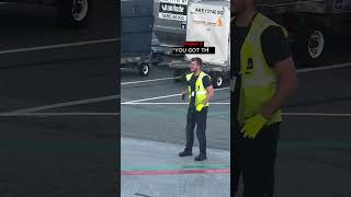 #chocking #aircraftsafety #apron #terminal #runway #safety #airport #comment #share