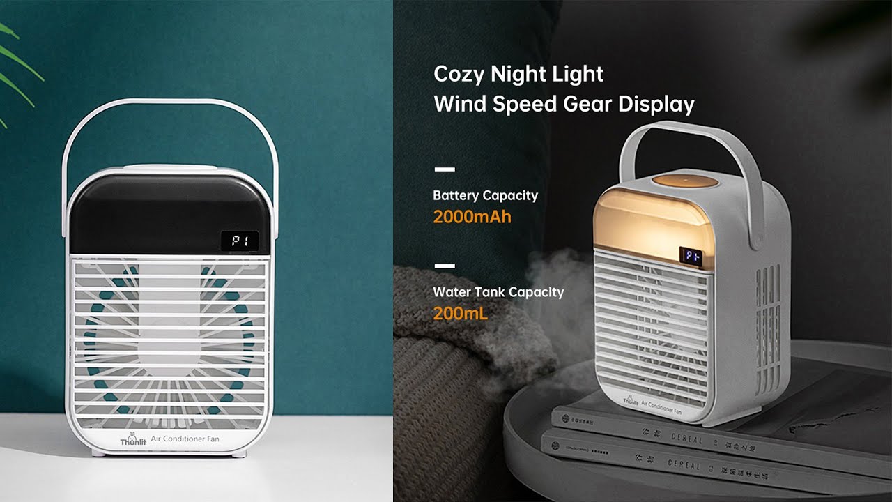 Thunlit Air Conditioner Fan Portable 