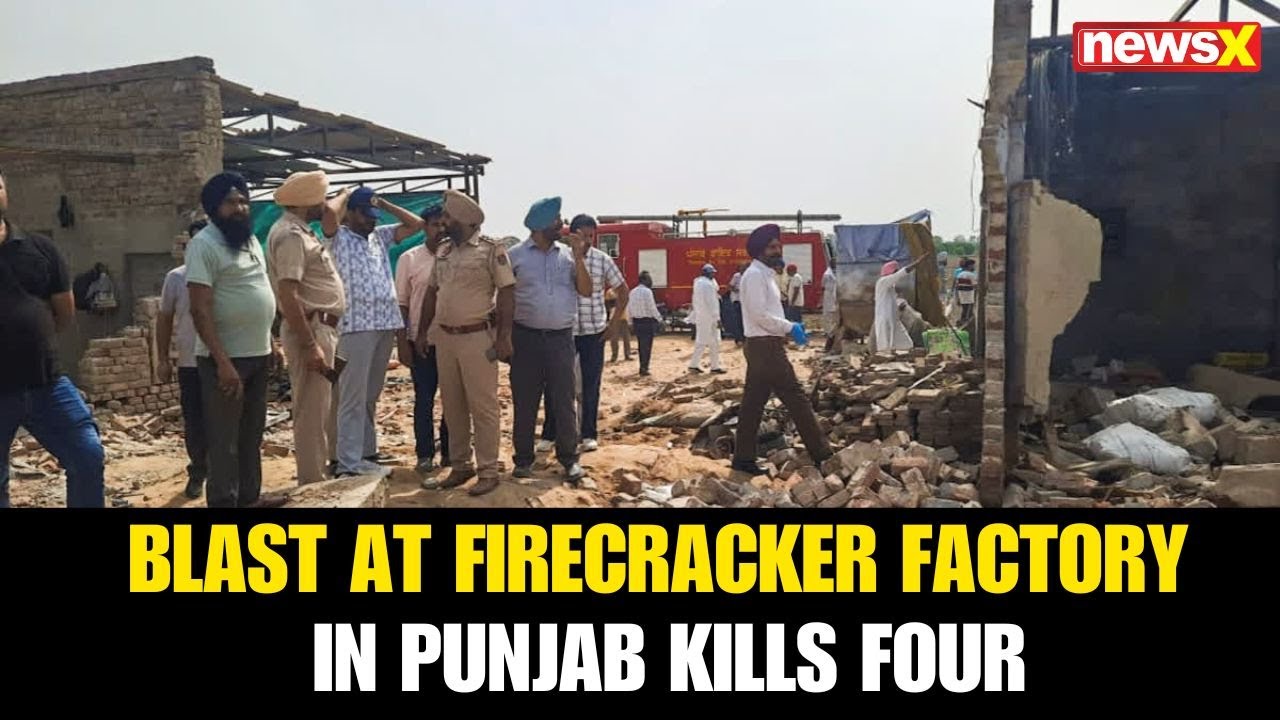 Blast at Firecracker Factory in Punjab Kills 4, Over 20 Injured; Rescue Ops Underway