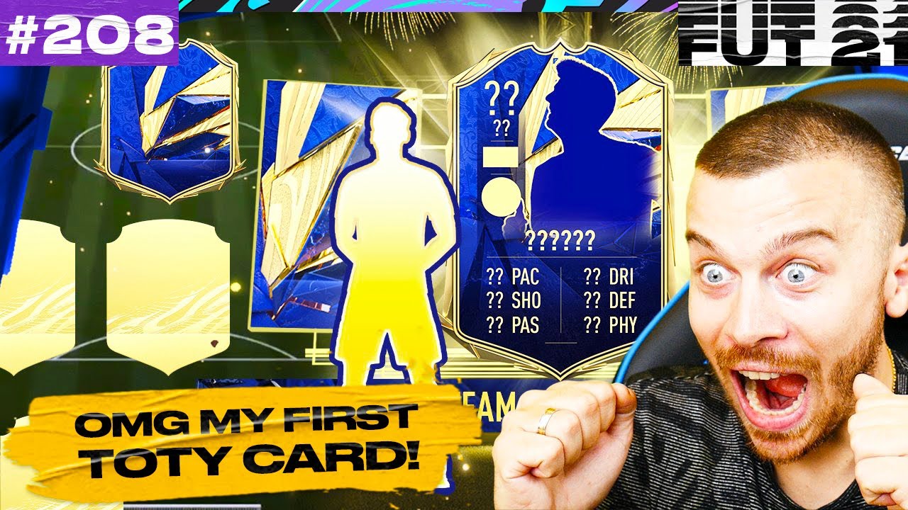FIFA 21 OMG I GOT MY FIRST INSANE TOTY ATTACKER ON MY RTG! MY NEW SUPERB TOTY FUT CHAMPIONS SQUAD!