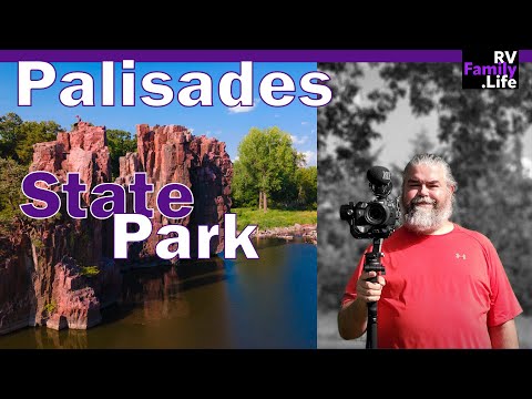 Rock climbing in Eastern South Dakota | Palisades State Park