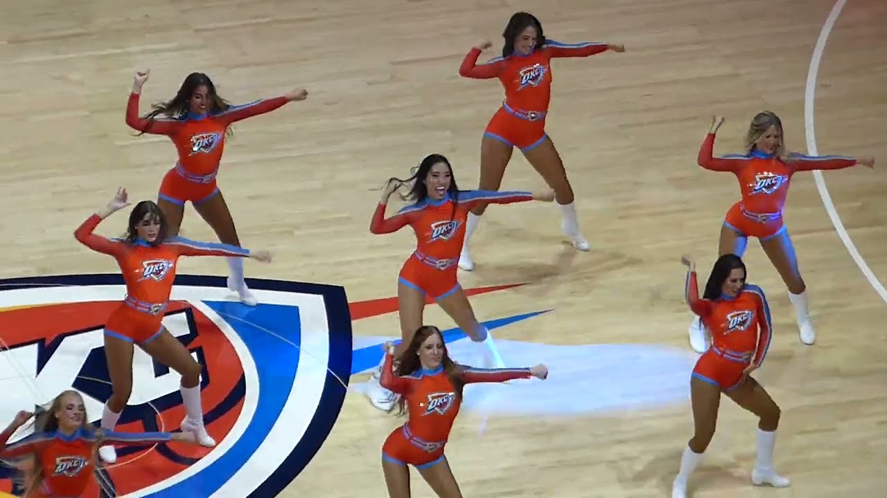 Thunder Girls Performance | Kihiro 湯浅綺宙 | Japanese NBA Dancer