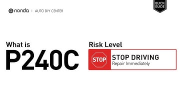 What is P240C Engine Code [Quick Guide]