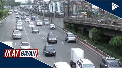 MMDA: Number coding sa lunes, suspendido