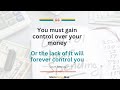 “You must gain control over your money or the lack of it will forever control you.” – Dave Ramsey