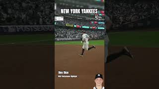 New York Yankees Ben Rice MLB Postseason Highlights #mlb #nyy #yankees #baseball