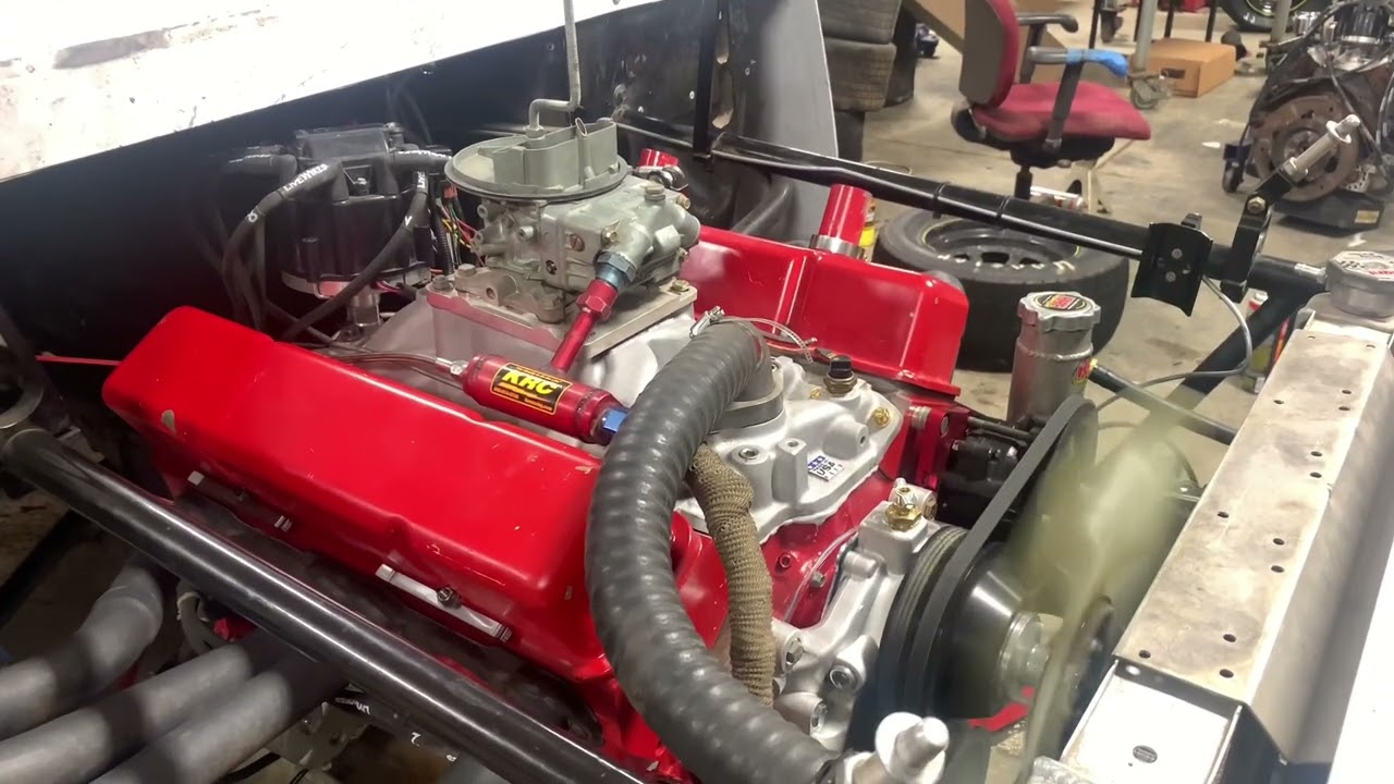 IMCA Northern Sport Mod Engine fire up | Wanders Racing Engines